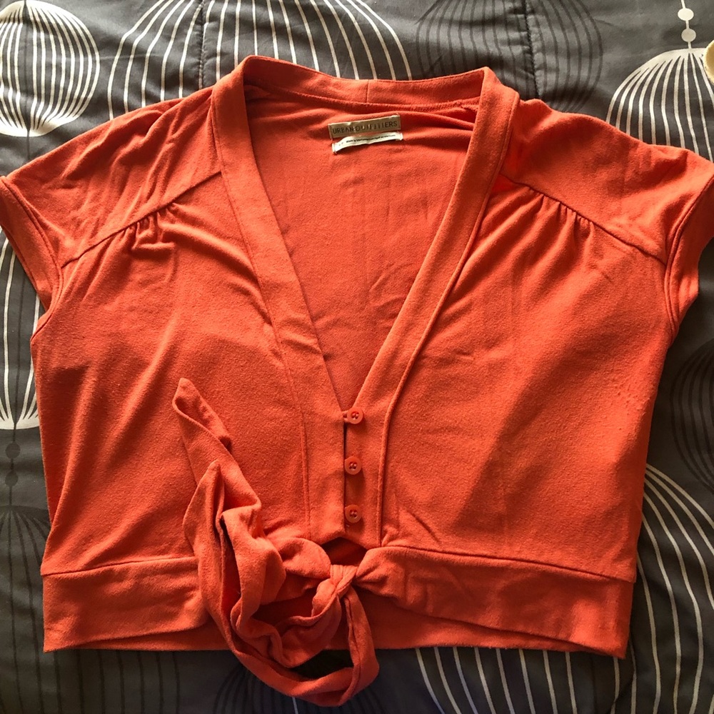 UO Orange Crop Top